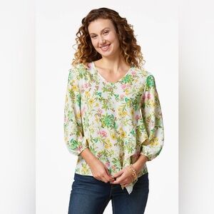 Floral Print Women's Top